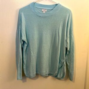 J. Crew Aqua cardigan size medium